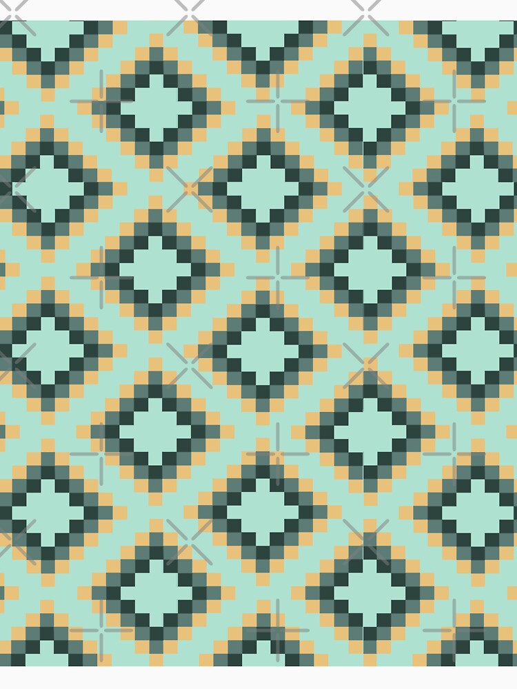 Diamond Pixel Pattern by YourSpace8