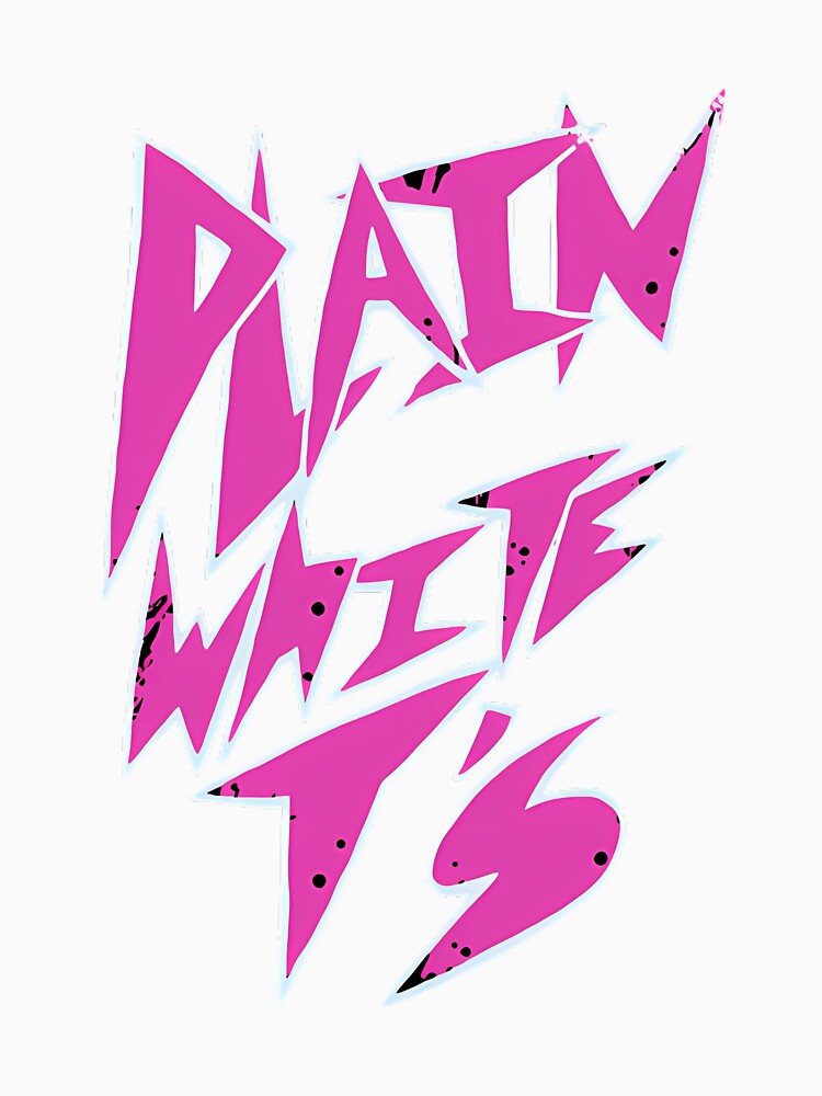Plain White T_S Band Logo T-Shirt by PhilippeLeroux1
