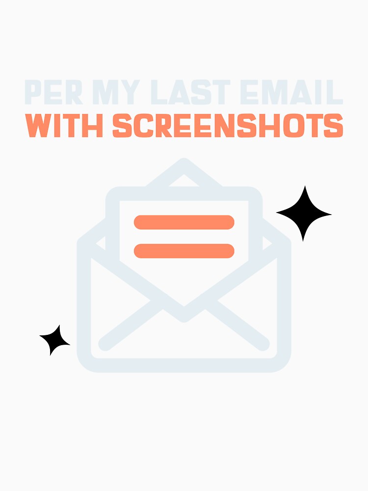 Witty Email by SketchVibeTees