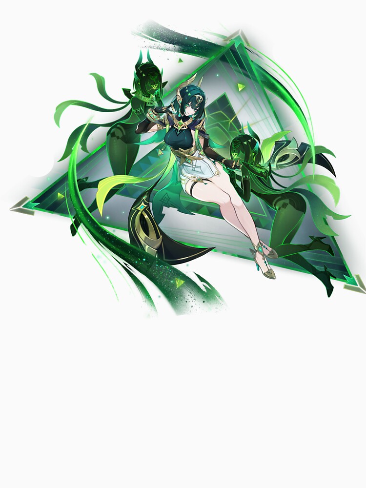 nefer genshin imapct wallpaper by bashhonkdesign