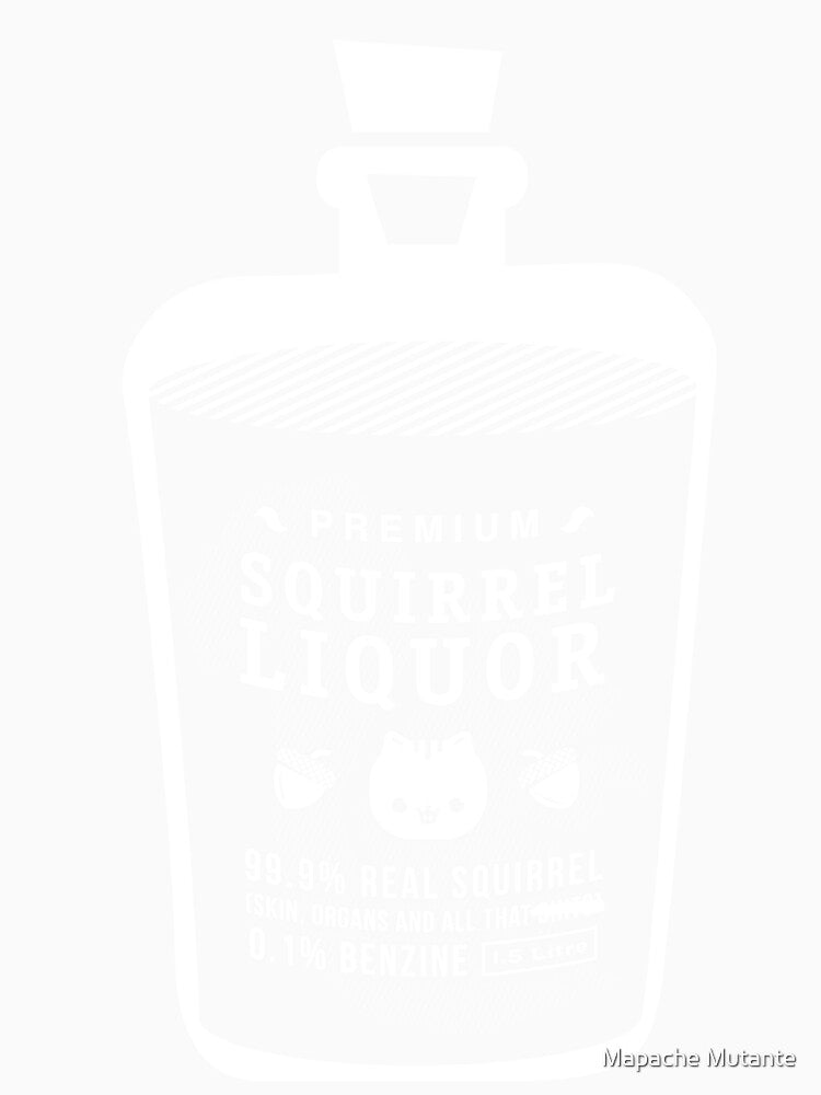 Premium Squirrel Liquor by Mapache Mutante