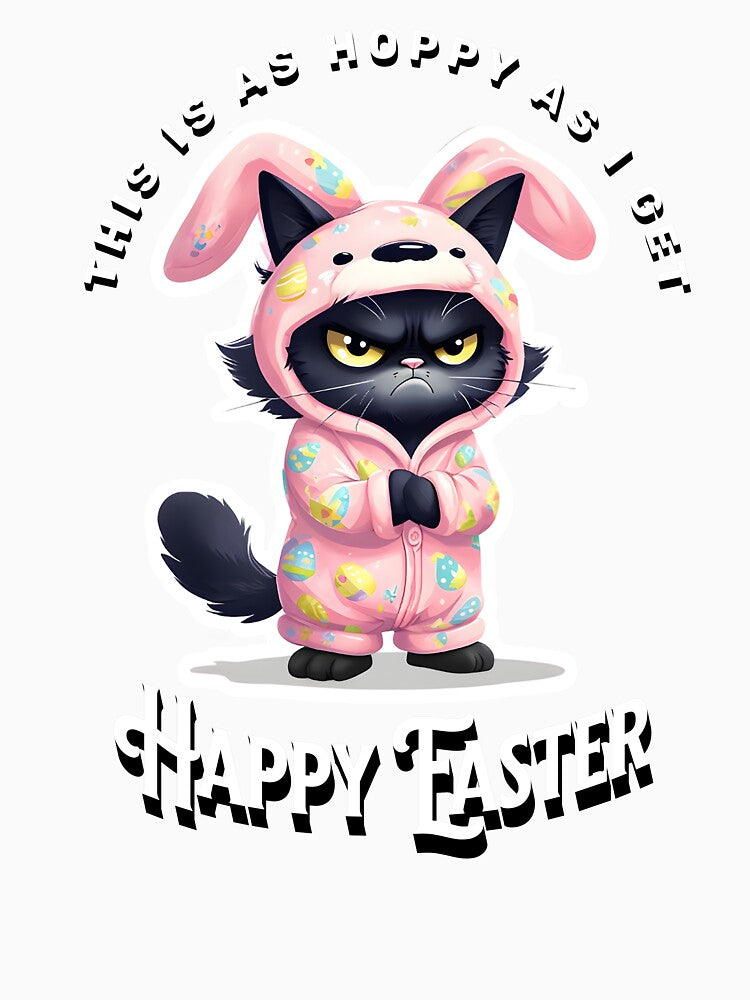Happy Easter // Funny Grumpy Animal by 3rd Eye Perceptions