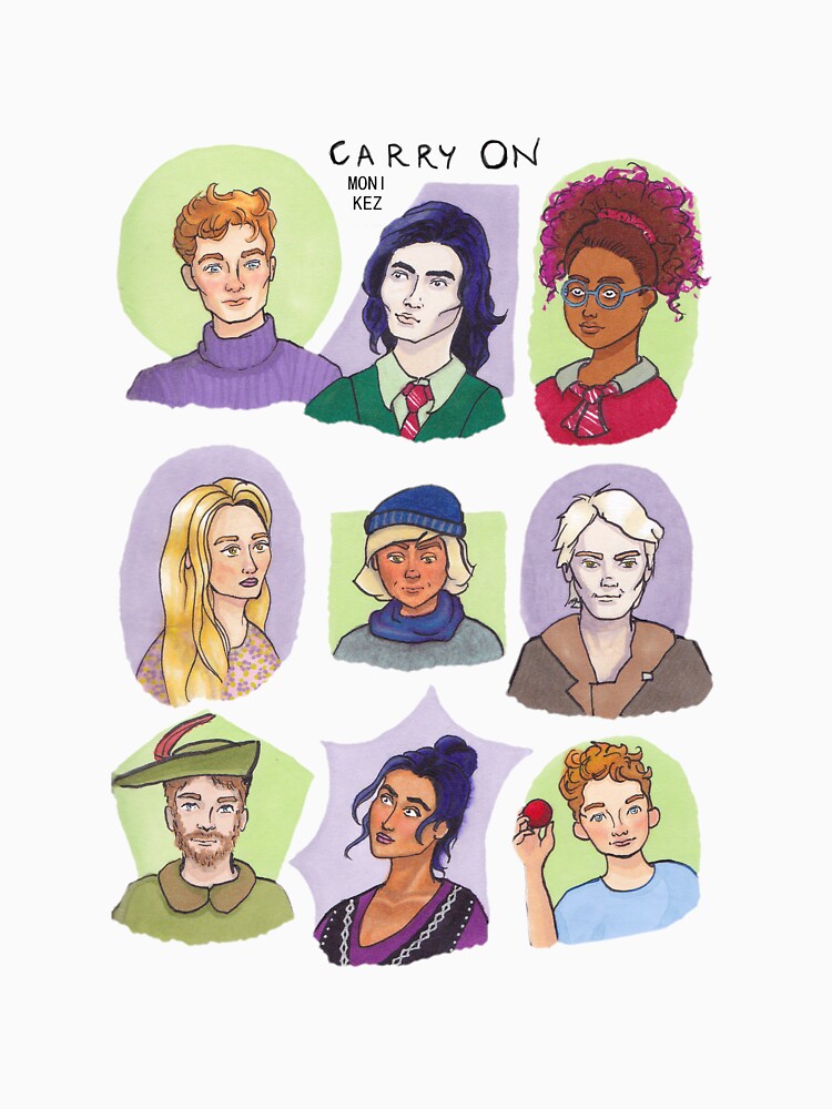 Carry On by Rainbow Rowell by monnyk
