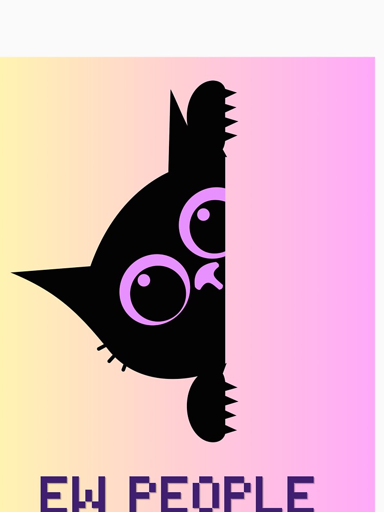 Ew people , Introvert Cat by Raxid2022
