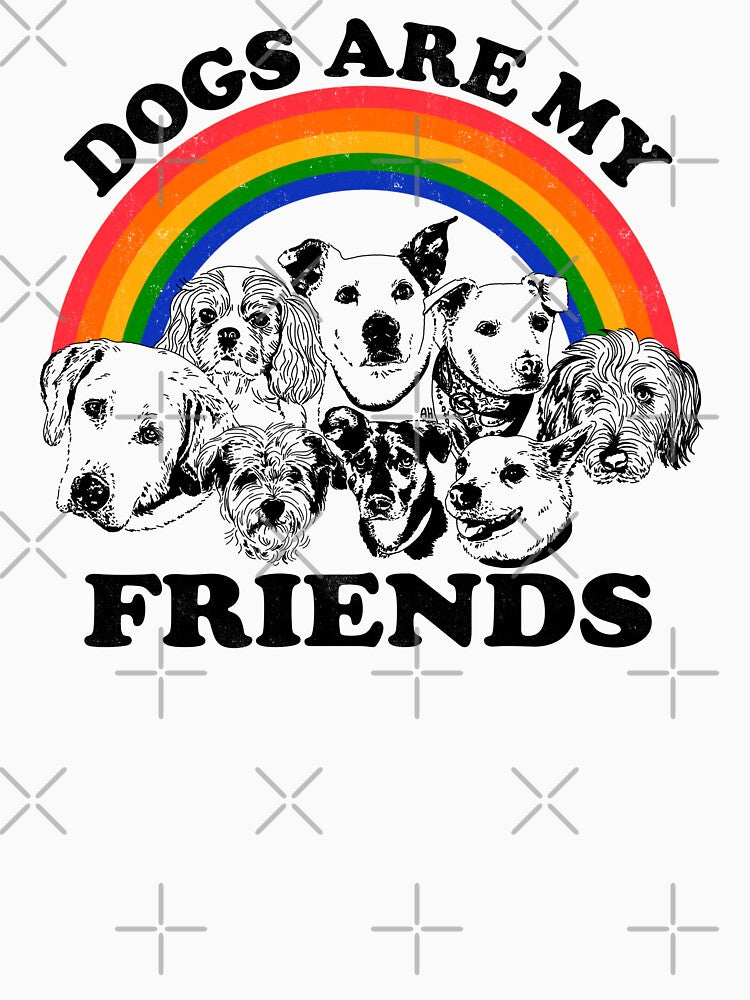 Dogs are my friends by Audrey Herbertson
