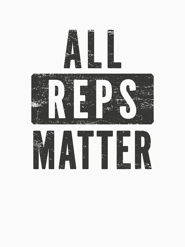 All Reps Matter Fitness Lifting Workout by Space Fox
