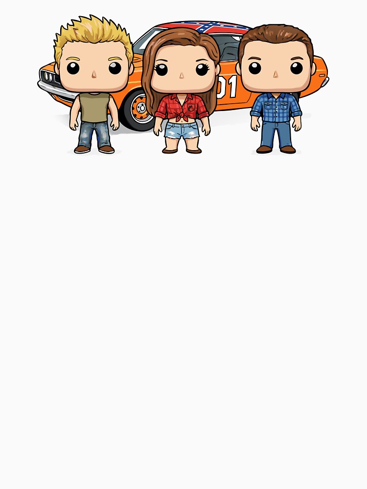 Dukes of Hazzard funko pop vinyl style by hitNmiss