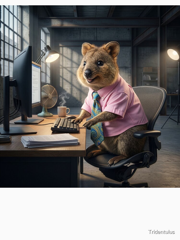 Quokka Improves Office Morale by Tridentulus