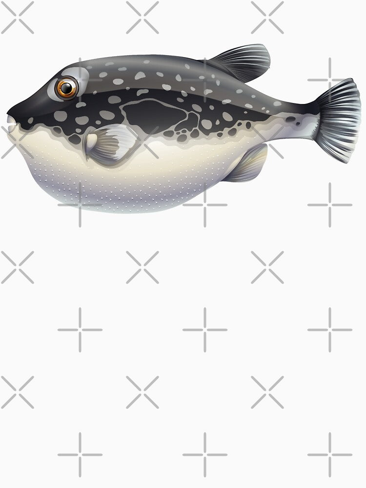 Funny Fish Pattern, Cute Fish Sweatshirt by Ristinga