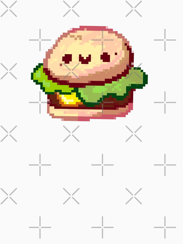 Pixel art Hamburger by Artofmayara