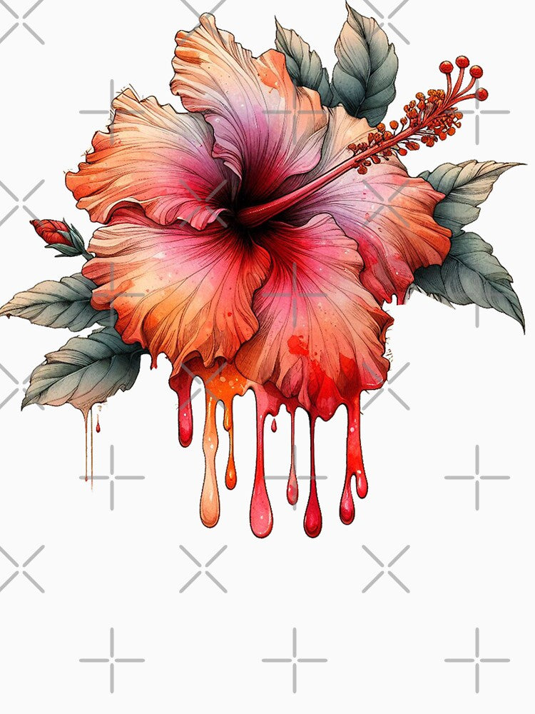 Hibiscus Flower by vectcd