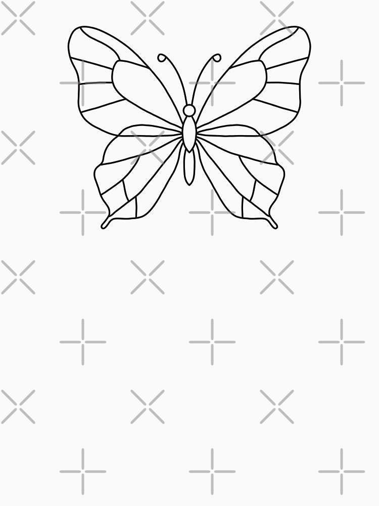 Minimalistic butterfly by Inspiredbydavina