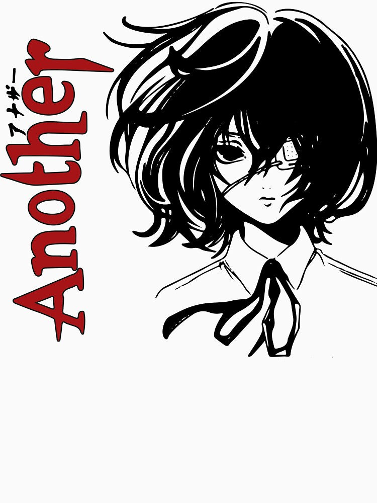 Mei Misaki - blackwork by Greyo101