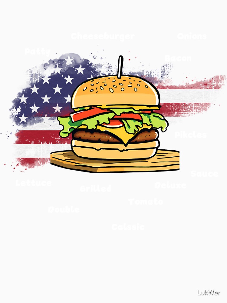 AMERICAN BURGER-Bite into happiness by LukWer