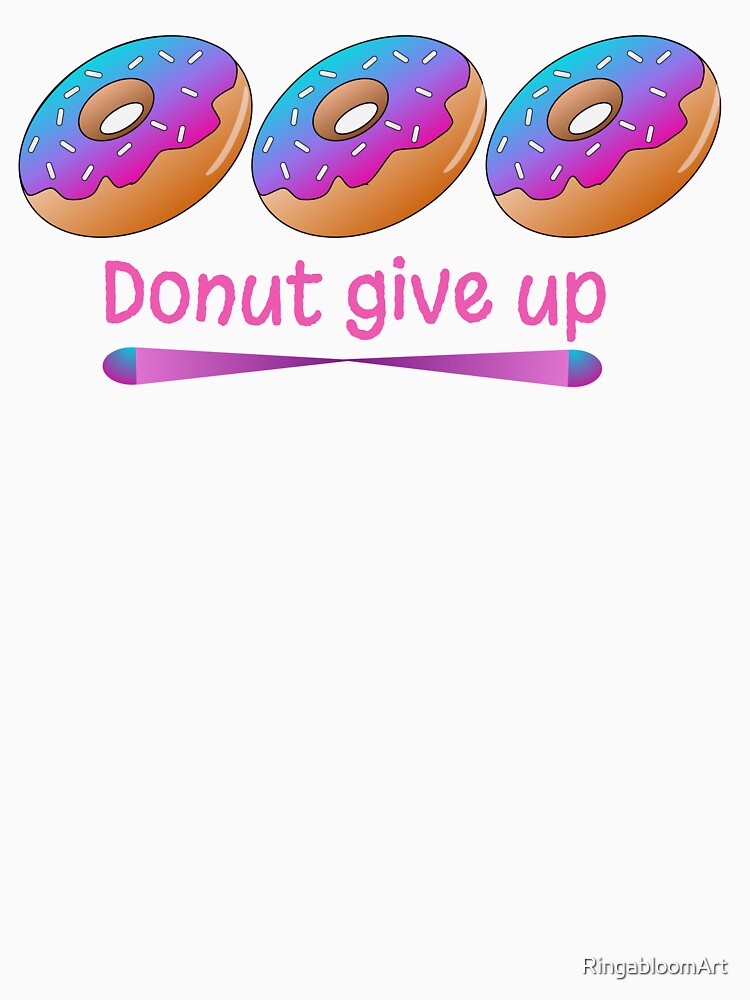 Donut give up by RingabloomArt