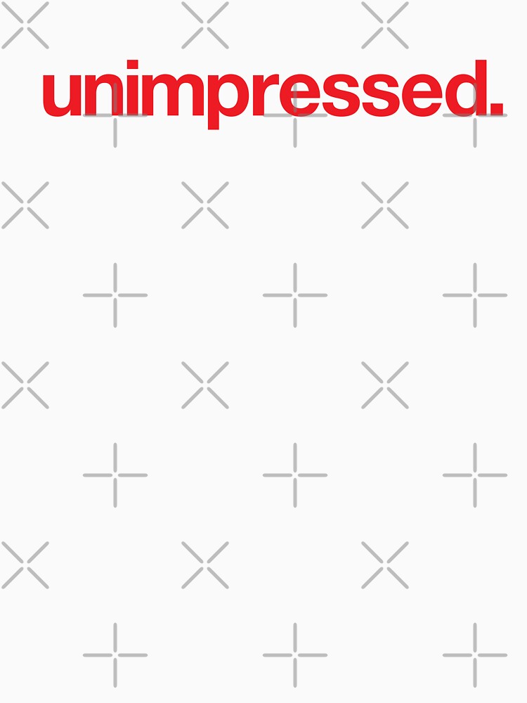 Unimpressed by The Common Tee
