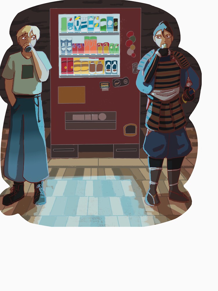 Vending Machine Meeting by ArtEggplant