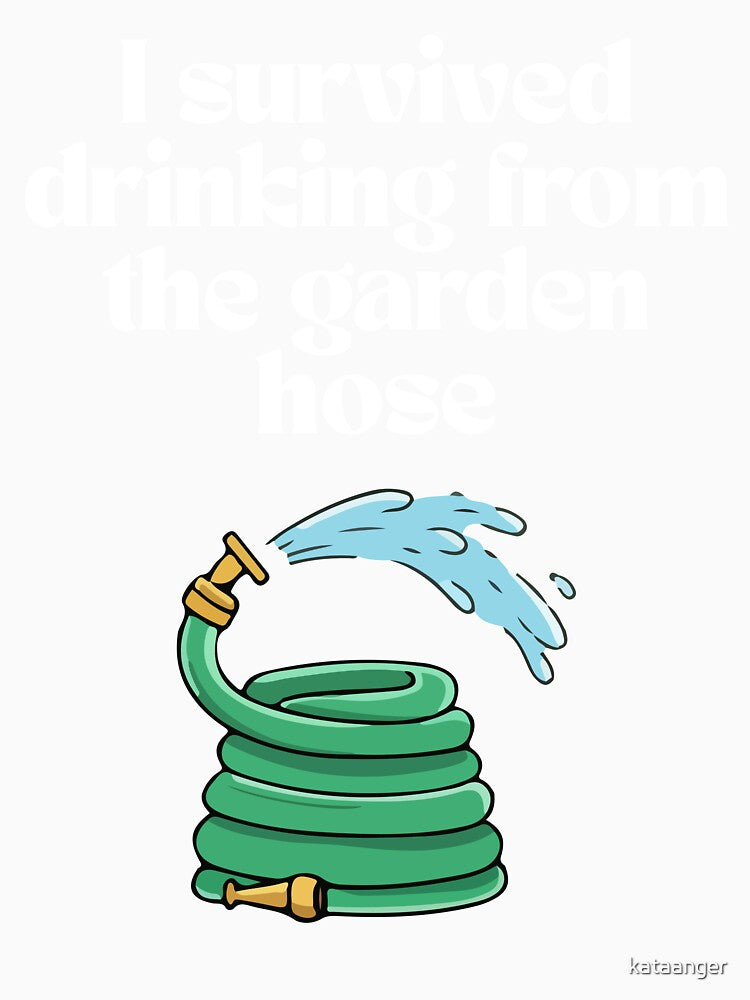 Garden hose white by kataanger
