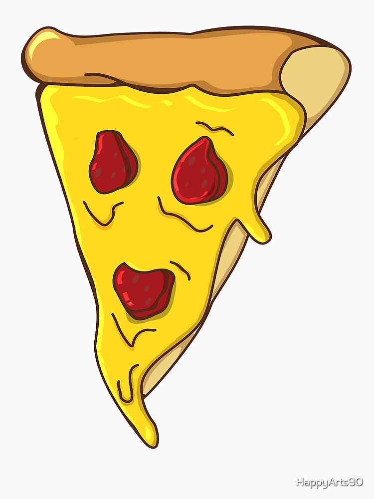 Scary Pizza Face by HappyArts90