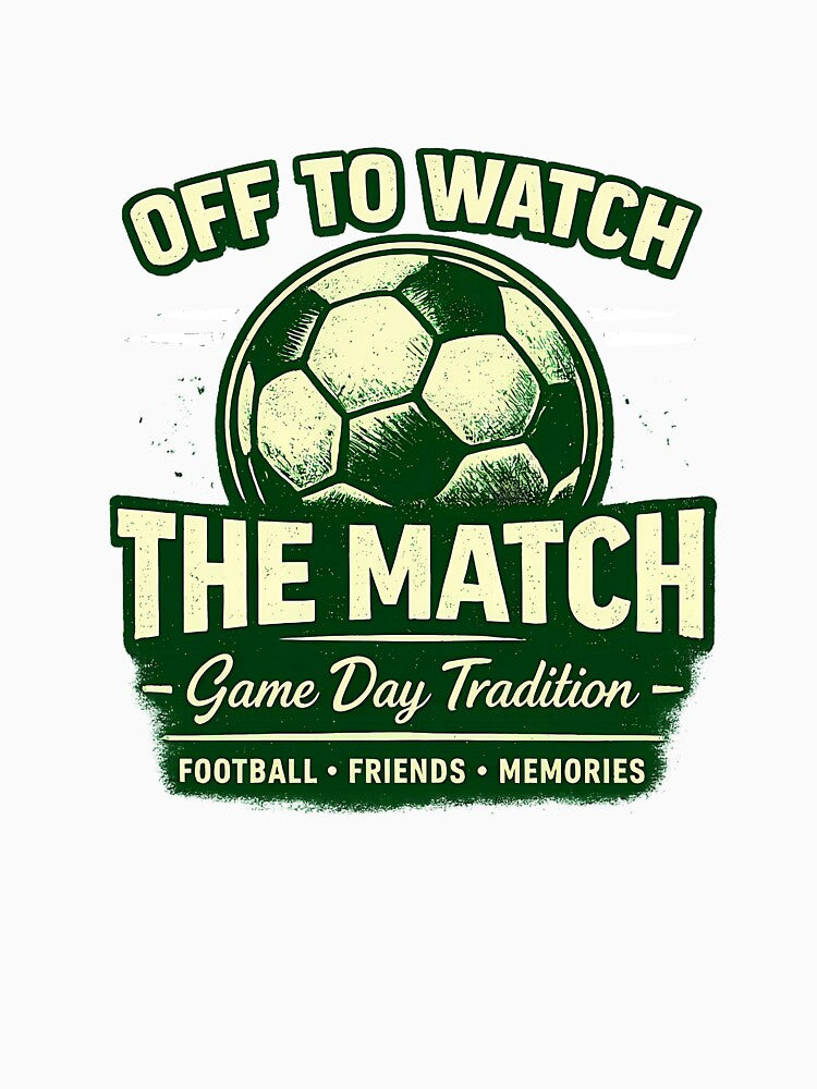 OFF TO WATCH THE MATCH GREEN by OROSTATE
