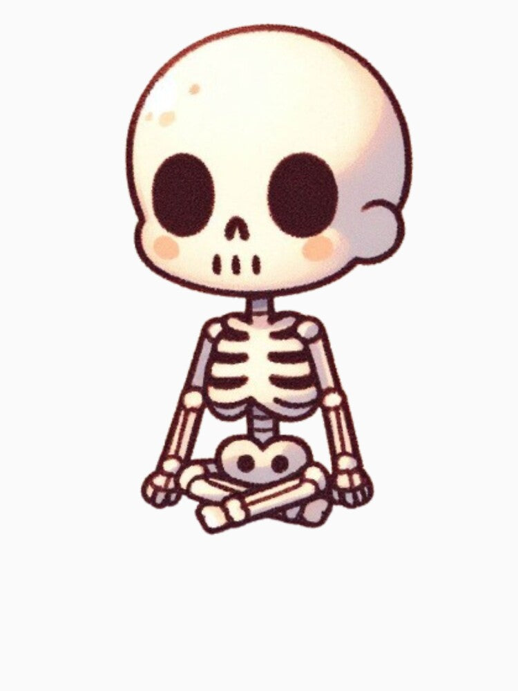 Cute Chibi Skeleton by Lastsnoww