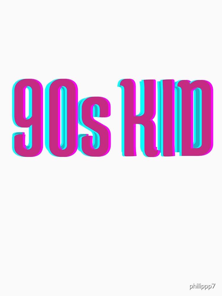 90s kid logo by philippp7