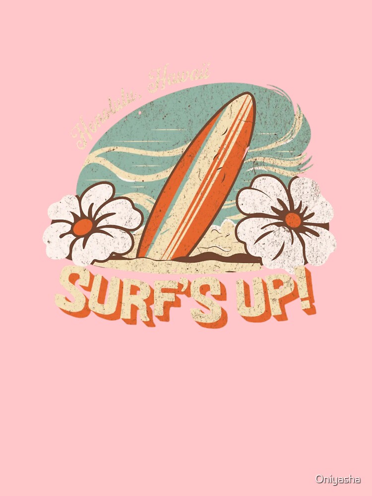 Hawaii Surfing Honolulu Beach Surf by Oniyasha