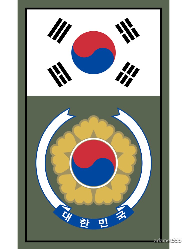 South Korea Flag and Coat of arms by adamst555