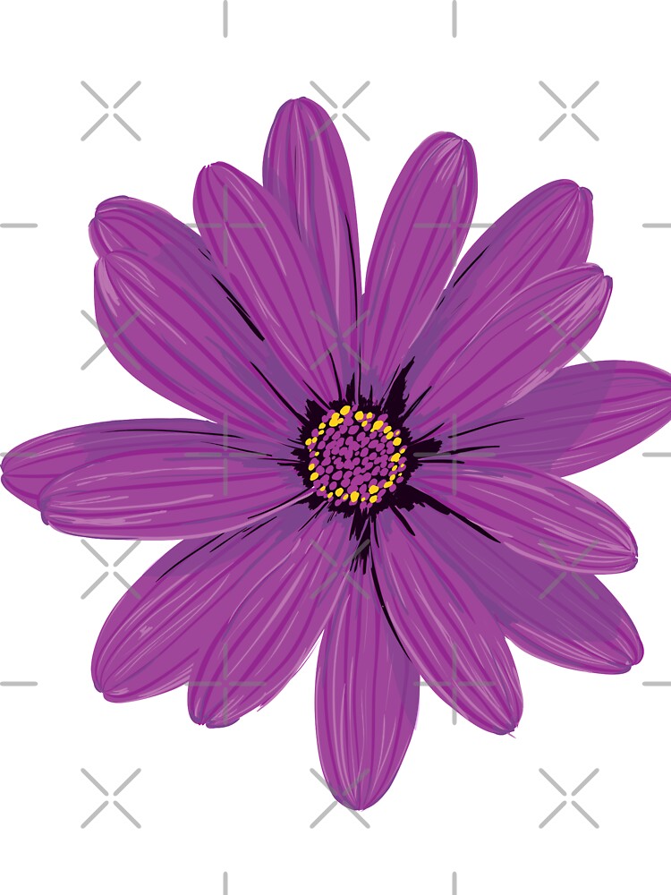 purple flower by BuzzRoom