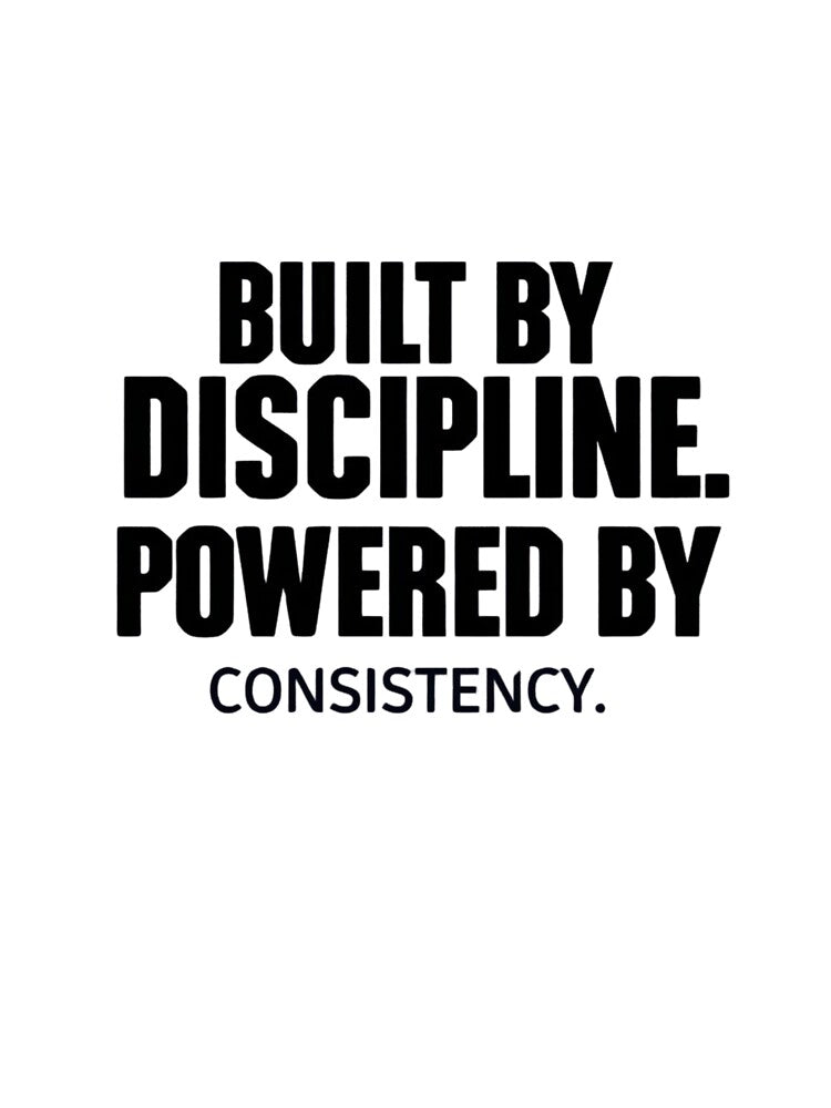 Built by Discipline Fitness Shirt – Gym Motivation Apparel by guchieworld21