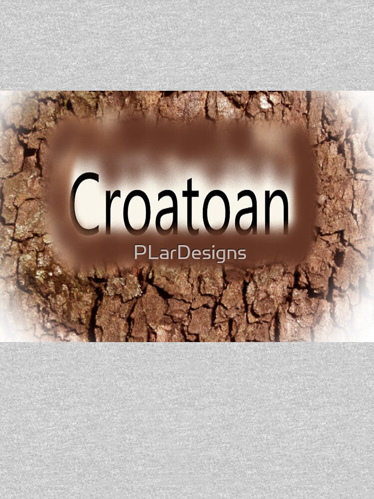 Croatoan Native American Roanoke Island History Mystery Christmas Gift by PLarDesigns