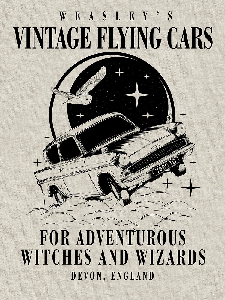 Vintage Flying Cars by Slythh
