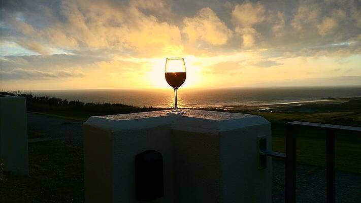 Red Wine In Heaven Print