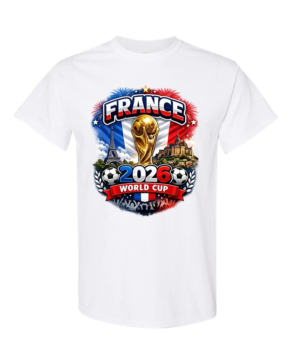 France Soccer 2026 World Cup Style Unisex T-Shirt | German Fan Shirt | Football