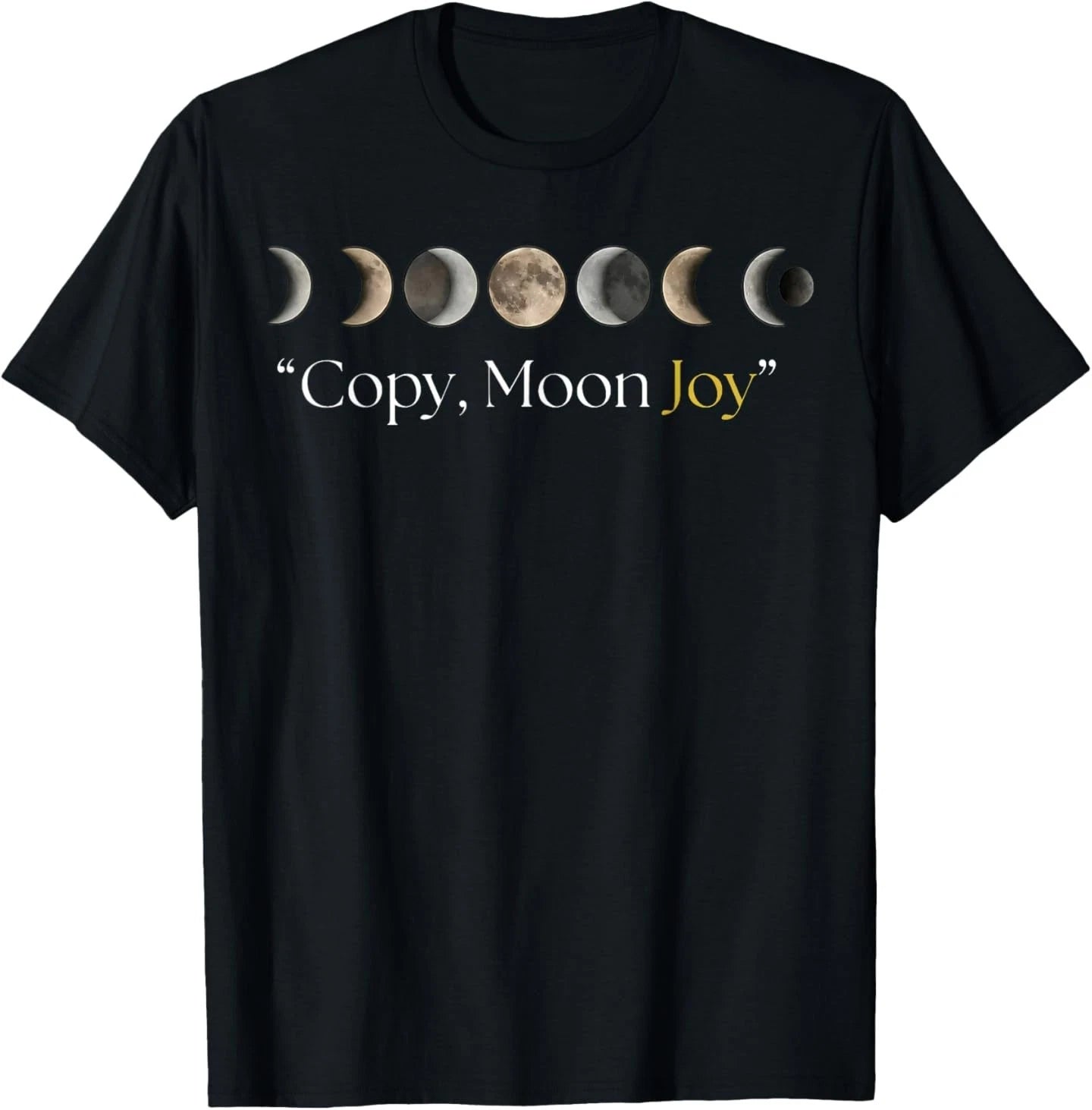 Phases Minimal Aesthetic T-Shirt