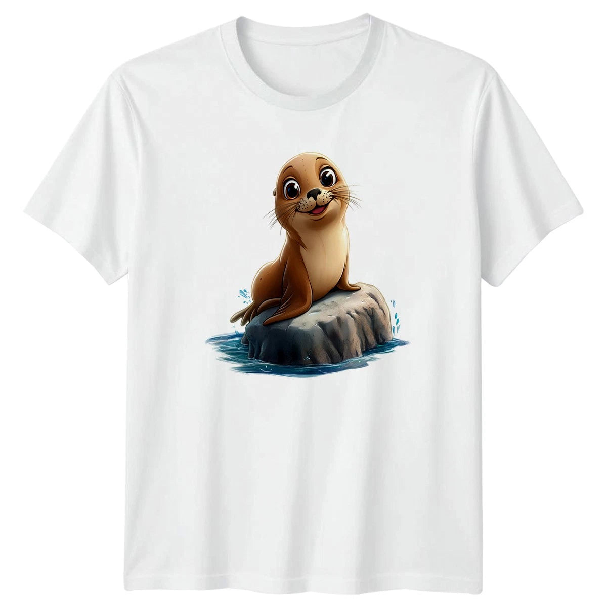 Cute Sea Lion T-Shirt Marine Wildlife Gift For Him And Her