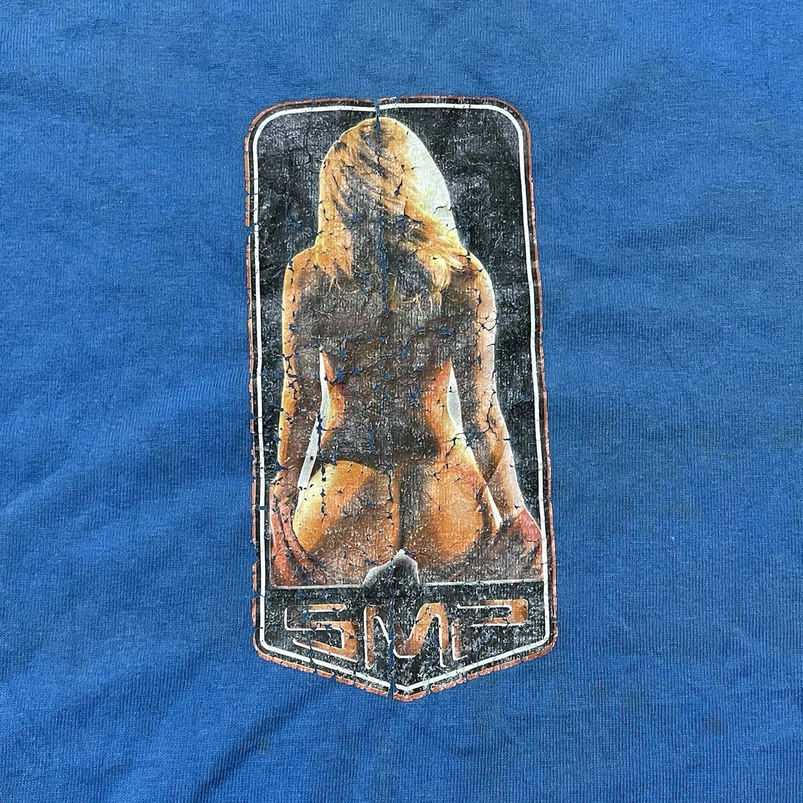 Vintage 90s SMP Surf Movement Products Graphic Tee Skate Grunge Y2k Size L RARE