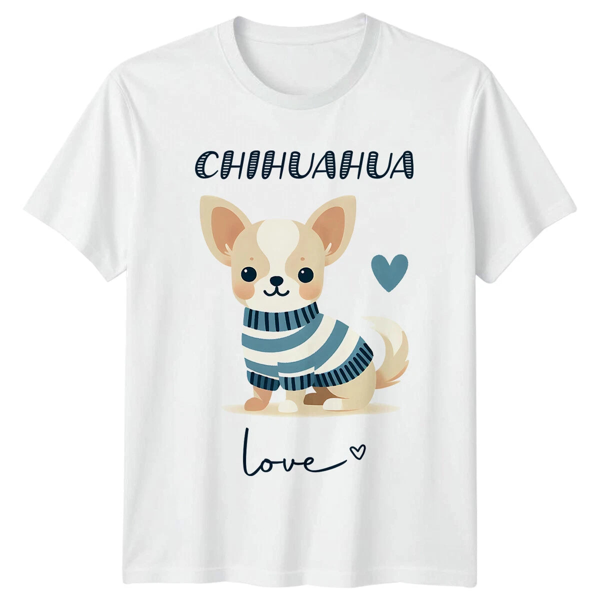 Cute Chihuahua Love T-Shirt Puppy Dog Pet Breed Tee