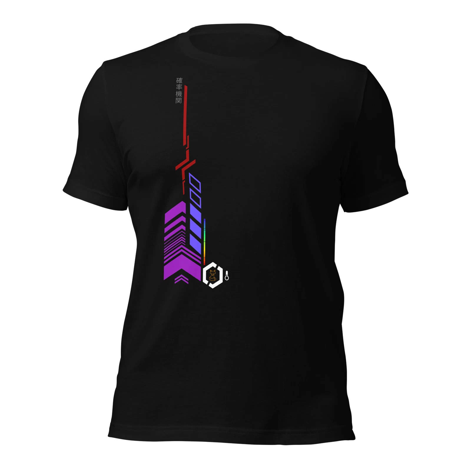 cantfind|work   Unisex T-Shirt - Style 03 / Modern Cyberpunk Aesthetic Techwear
