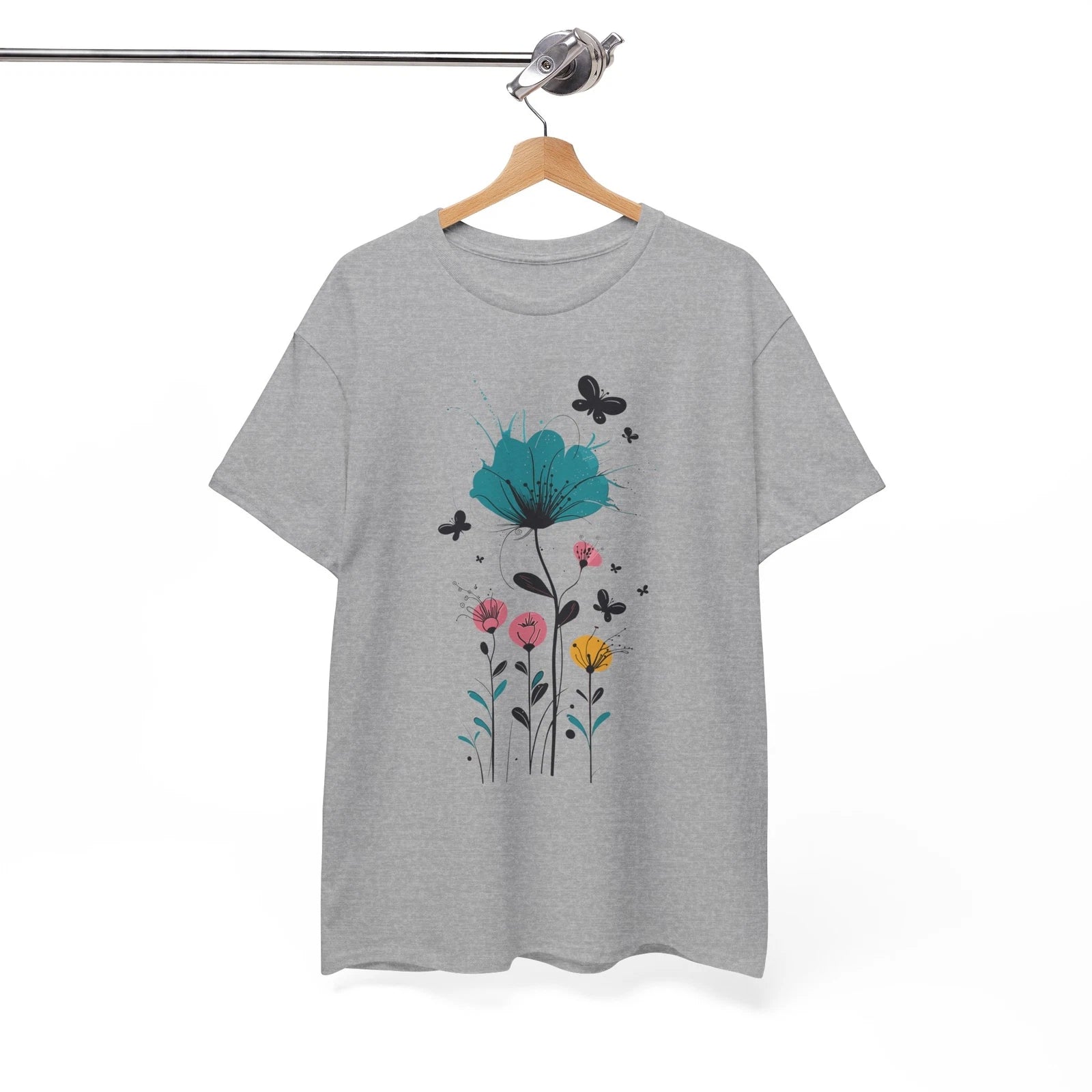Floral Aesthetic T-Shirt | Vintage WildFowler Mama Flower Shirt