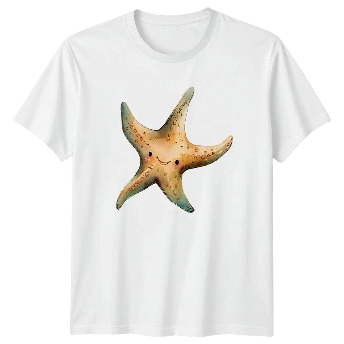 Cute Starfish T-Shirt Ocean Wildlife Gift For Him And Her