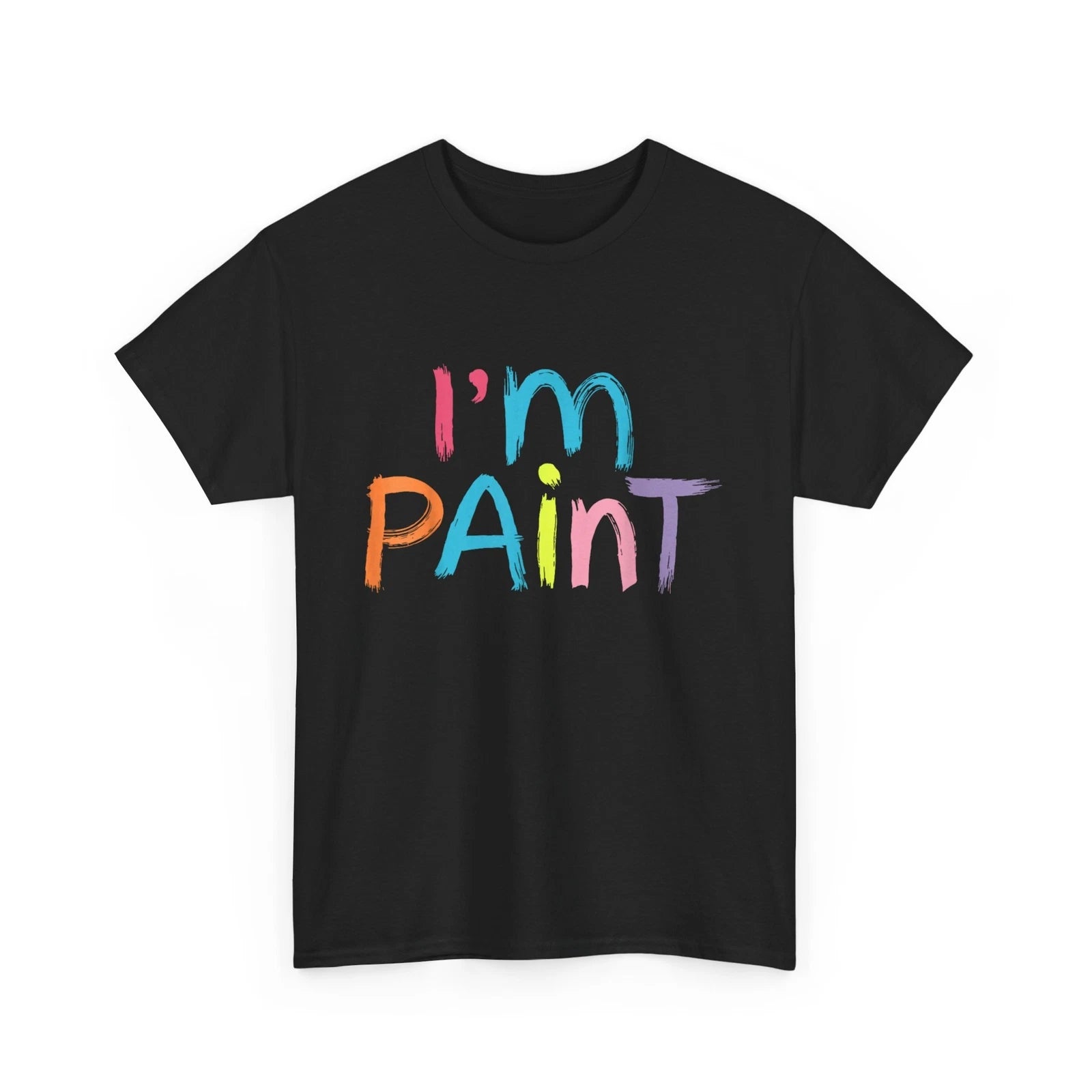 I'm Paint Cute Shirt, Love To Finger Paint Women Men Cute T-shirt