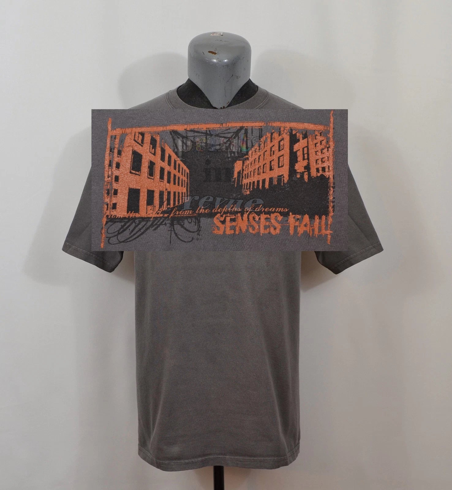 Vintage Senses Fail From the Depths of Dreams T-Shirt 2002 Emo Screamo Hardcore