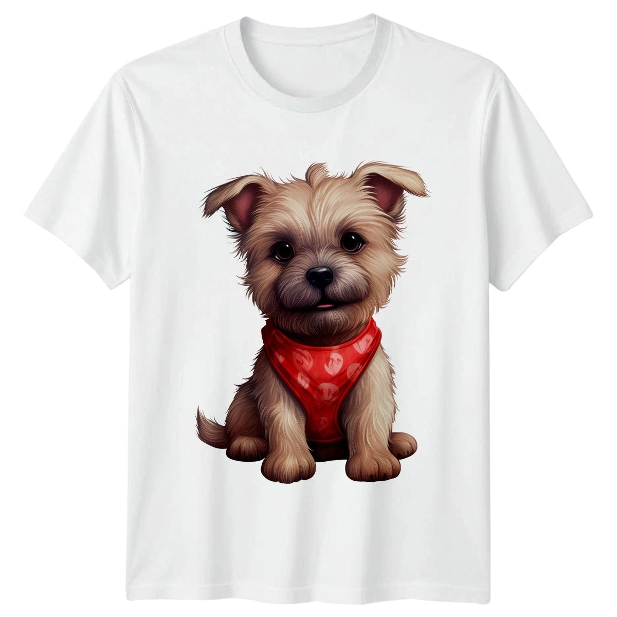 Puppy Dog Animals Graphic Tee Men Women Unisex T-Shirt Cute Puppy