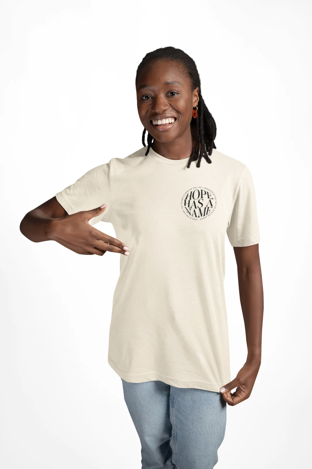 Hope Has a Name Shirt | Christian Faith T-Shirt | Minimal Religious Graphic Tee