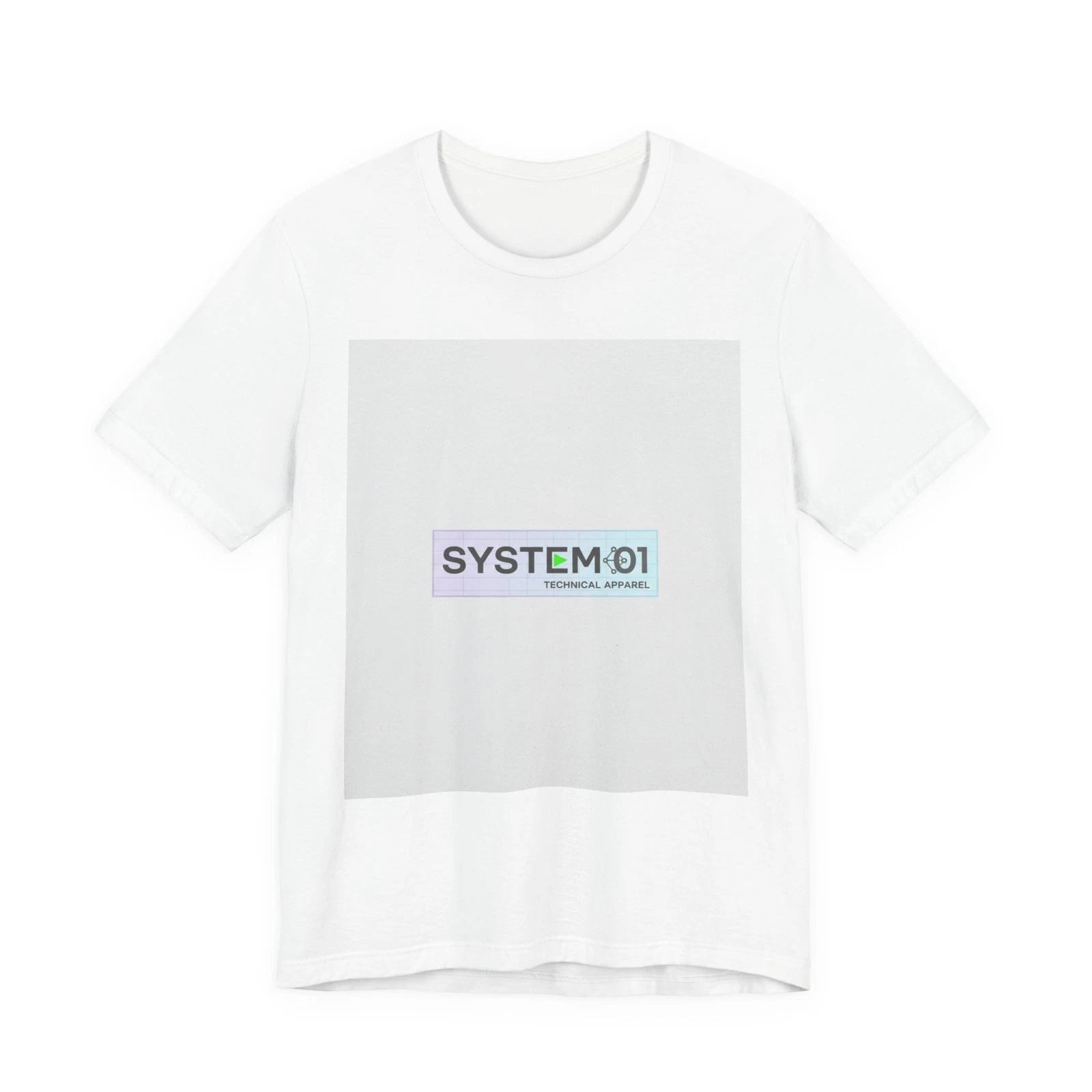 SYSTEM:01 Minimal Tech Tee | Cyber Minimalist Streetwear