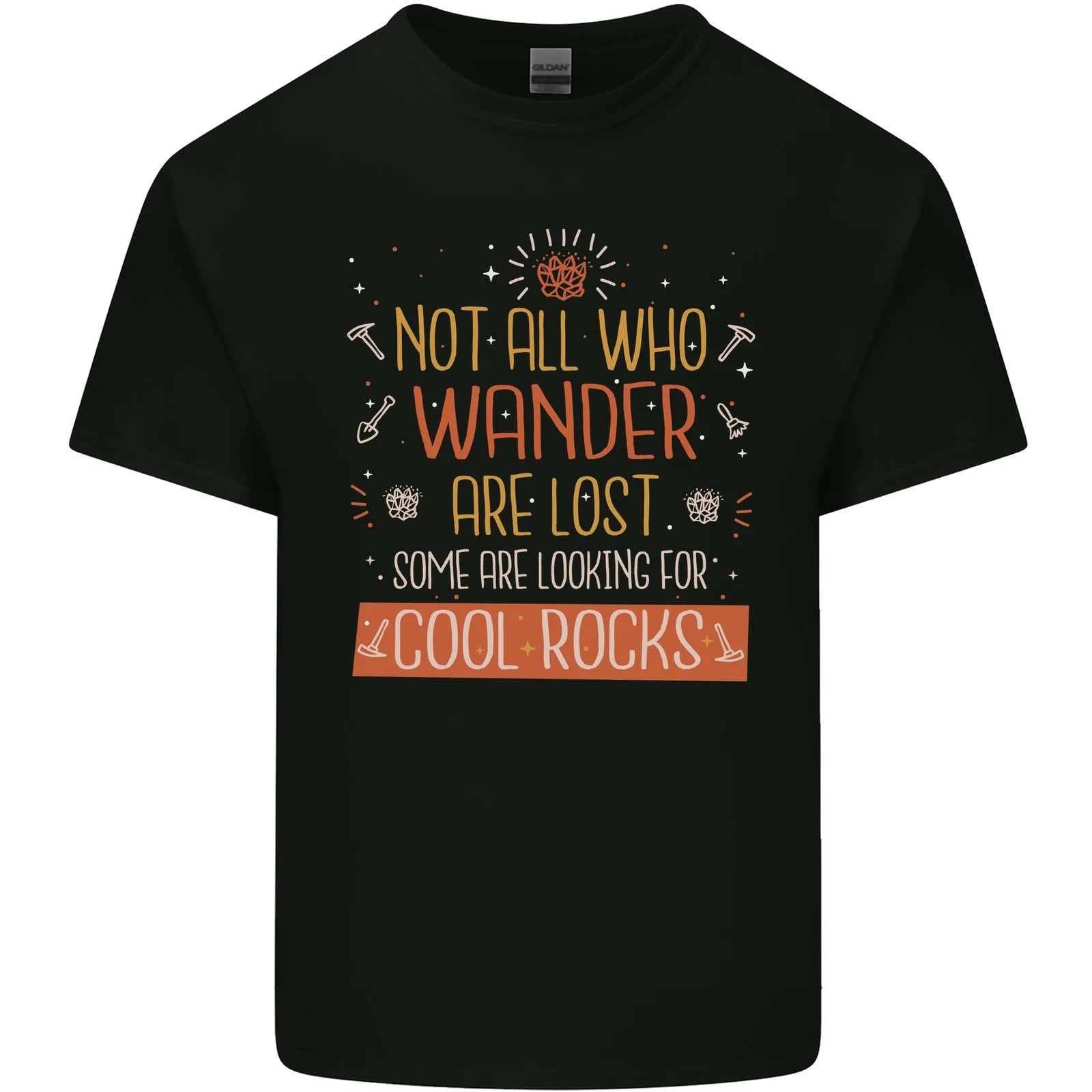 Funny Geology Geologist Science Cool Rocks Mens Light Cotton T-Shirt