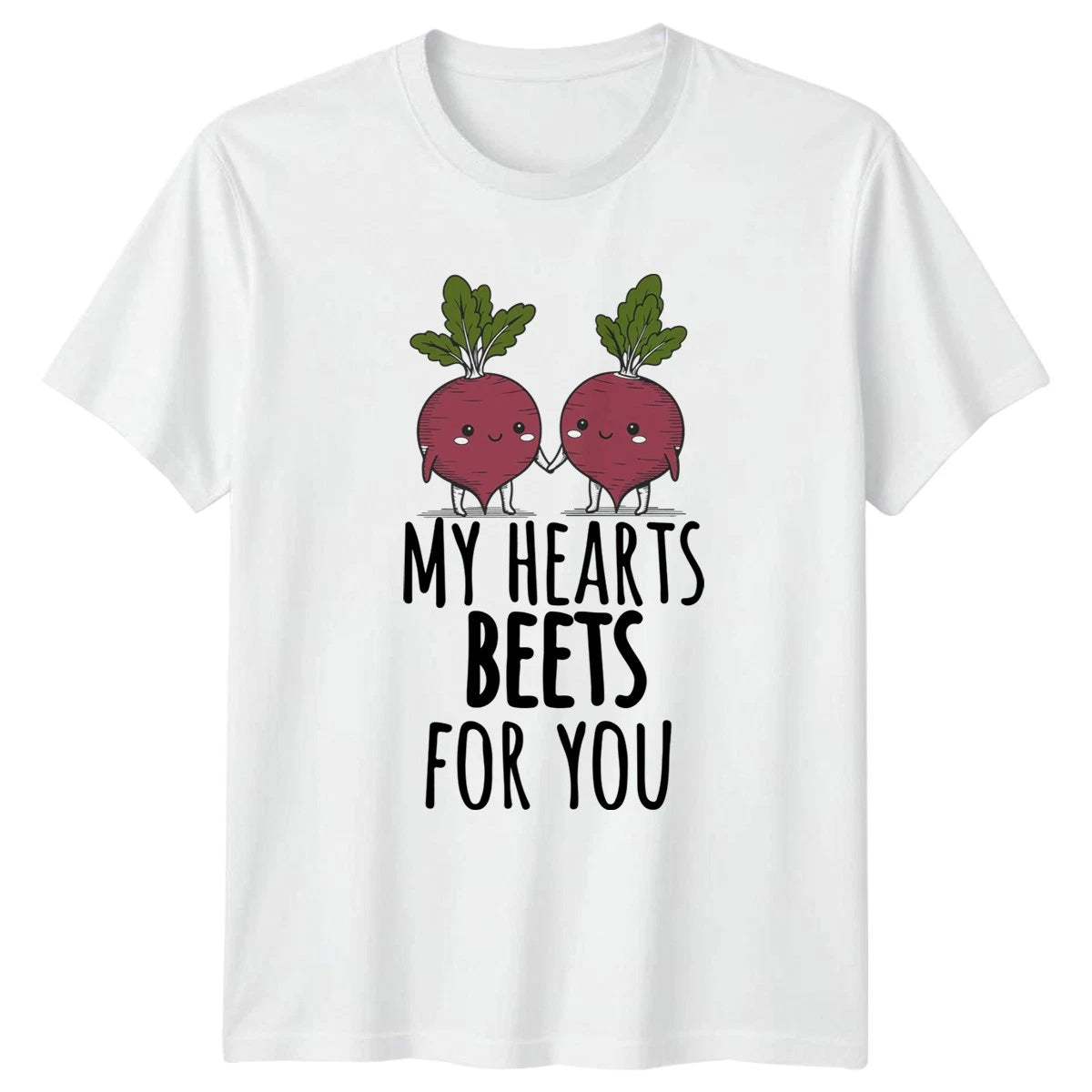 My Hearts Beets For Womens T-Shirt Vegetable Valentine Gift For Her