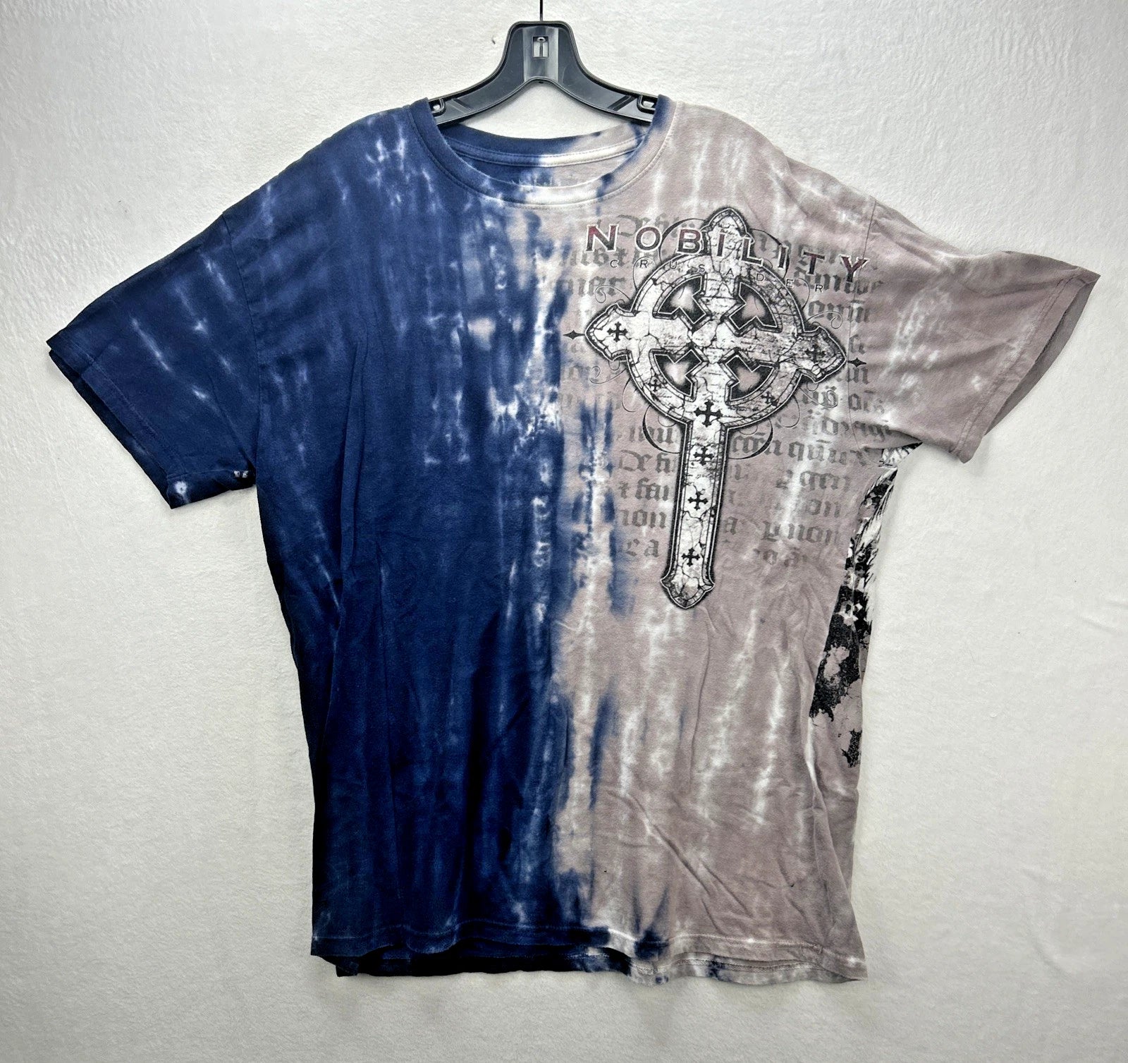 Vintage Y2K Nobility Affliction Style AOP Double Sided Graphic XL