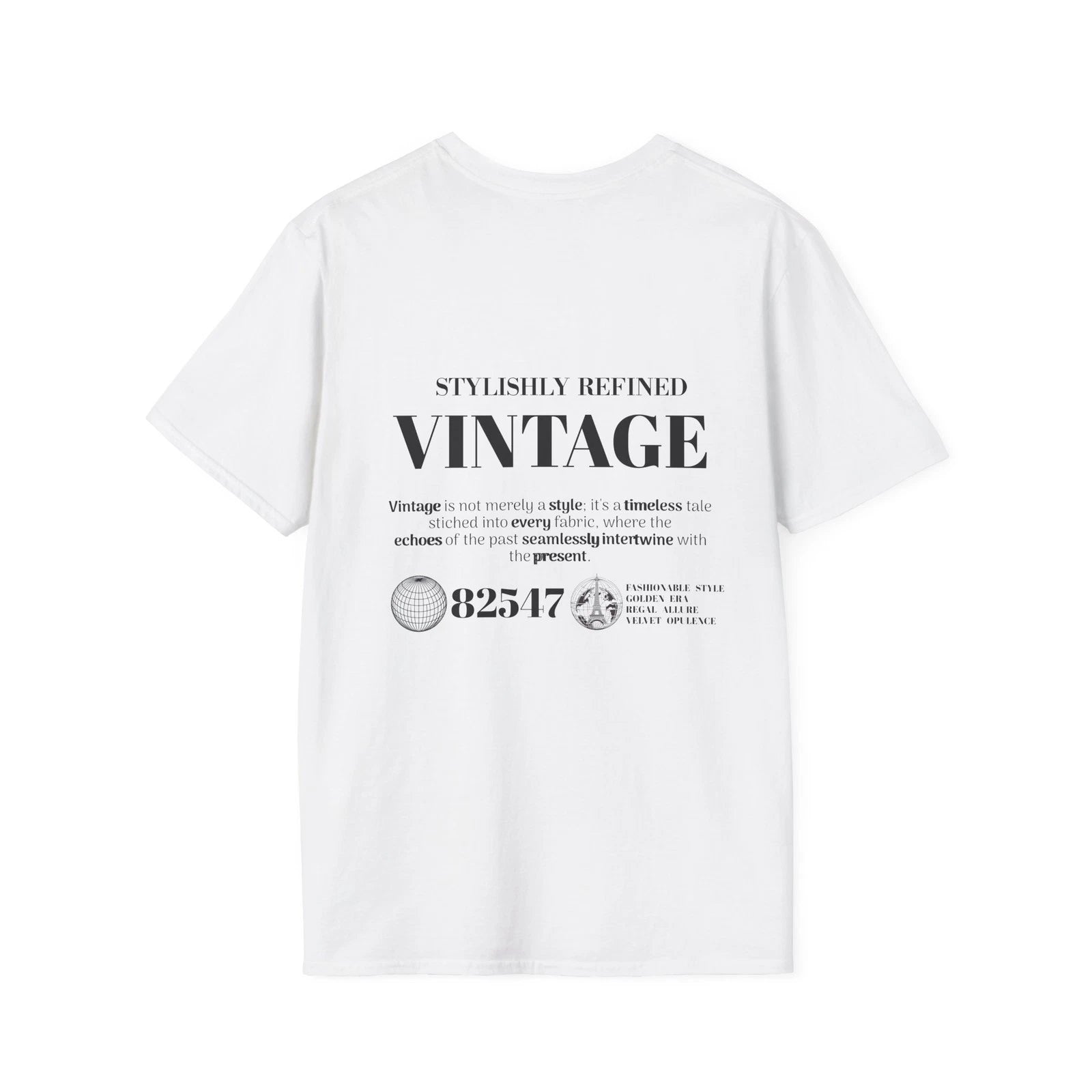 Vintage Aesthetic Tee | Minimal Graphic T-Shirt for Teens | Streetwear